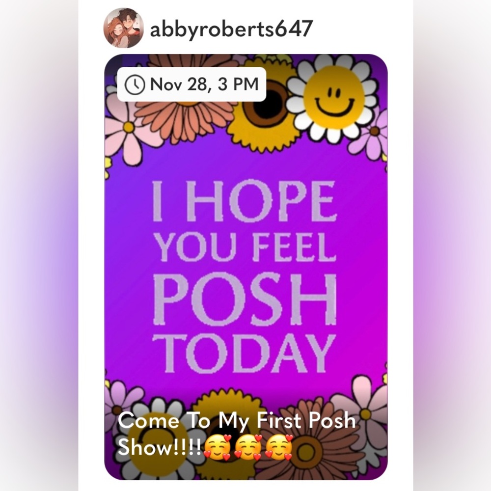 Come posh with me!!!!!🥰🥰🥰